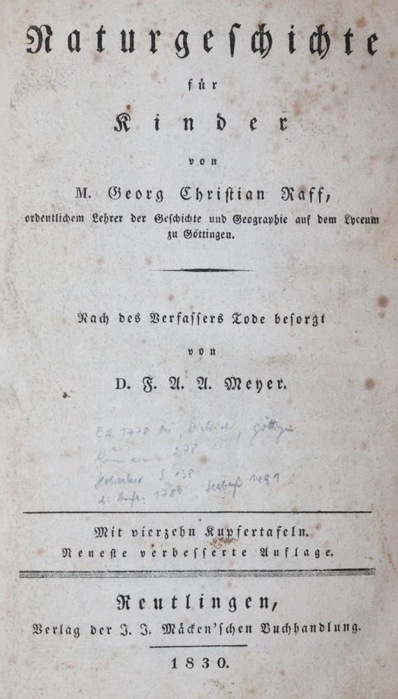 Große Abbildung Nr.1: 144-918 Raff,G.C.: (Kinder- und Jugendbücher)