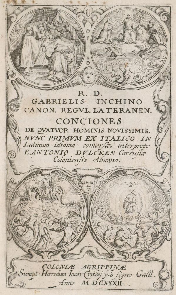 Große Abbildung Nr.1: 144-92 Inchino,G.: (Alte Drucke, Handschriften und Theologie)