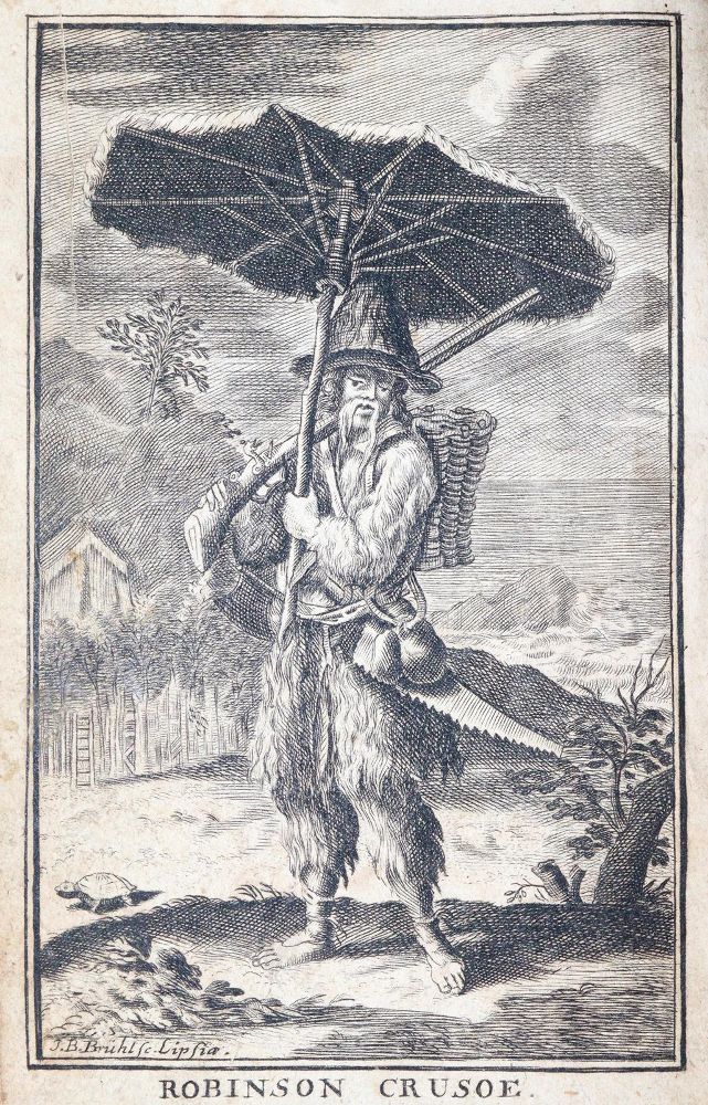 Große Abbildung Nr.2: 144-921 (Defoe,D.): (Robinsonaden)