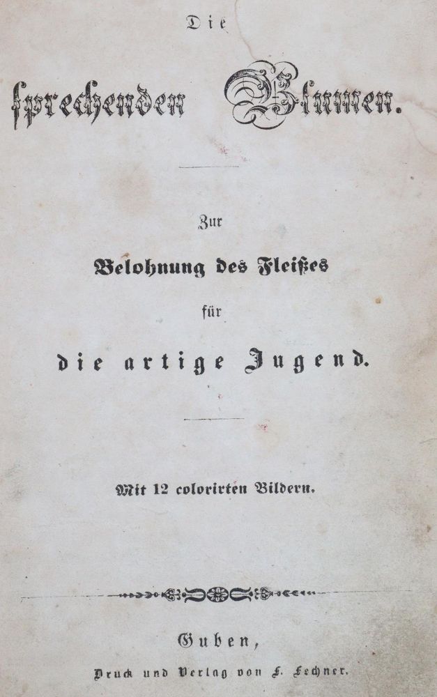Große Abbildung Nr.10: 144-943 Sprechenden Blumen, Die.: (Kinder- und Jugendbücher)