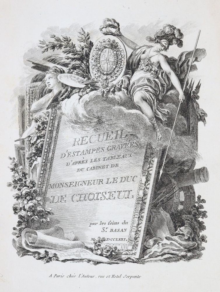 Große Abbildung Nr.1: 144-955 Basan,(P.F.).: (Literatur und illustrierte Bücher bis 19.Jahrhundert)