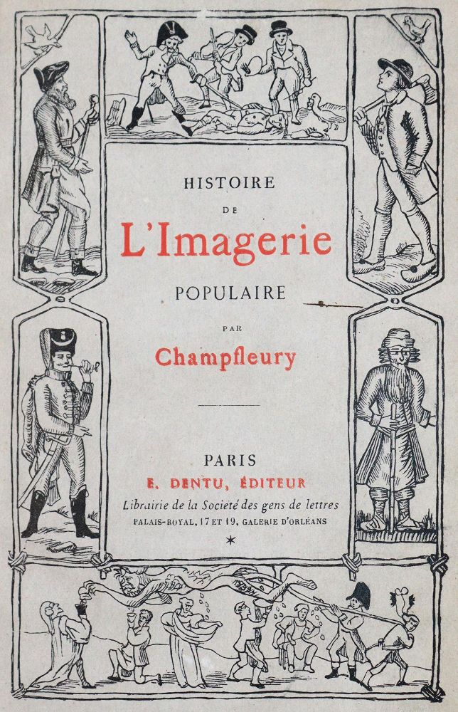 Große Abbildung Nr.1: 144-965 Champfleury (d.i. J.Husson).: (Literatur und illustrierte Bücher bis 19.Jahrhundert)