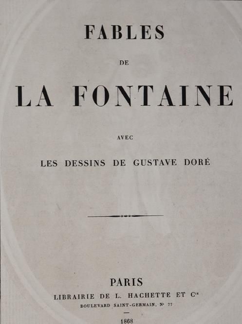 Große Abbildung Nr.1: 144-972 La Fontaine,J.de.: (Dore)