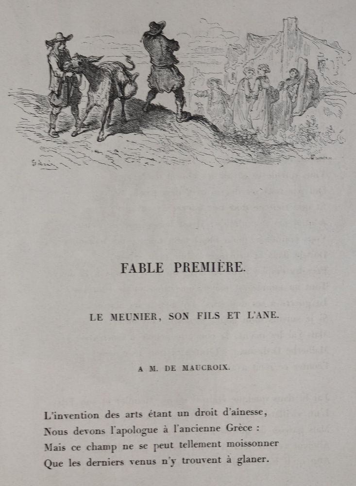 Große Abbildung Nr.2: 144-972 La Fontaine,J.de.: (Dore)