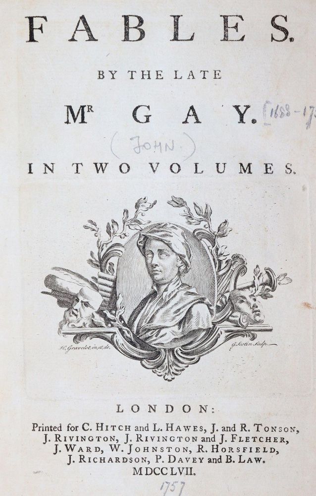Große Abbildung Nr.1: 144-992 Gay,J.: (Fabeln)