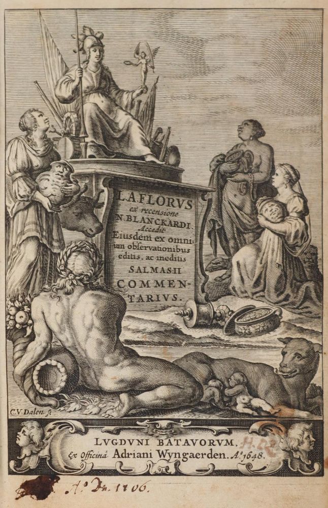 Große Abbildung Nr.3: 144-997 Florus,L.A.: (Literatur und illustrierte Bücher bis 19.Jahrhundert)
