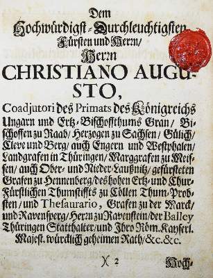 Bild Nr.1: 144-1 Abraham à Sancta Clara (d.i. U.Megerle).: (Alte Drucke, Handschriften und Theologie)