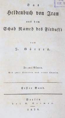Bild Nr.1: 144-1005 Görres,J.v.: (Literatur und illustrierte Bücher bis 19.Jahrhundert)