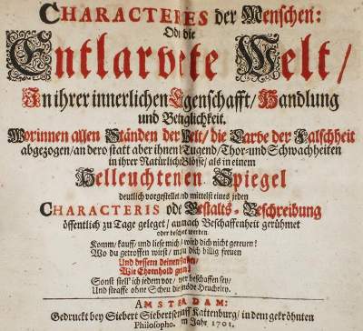 Bild Nr.1: 144-1016 (Hall,J.).: (Literatur und illustrierte Bücher bis 19.Jahrhundert)