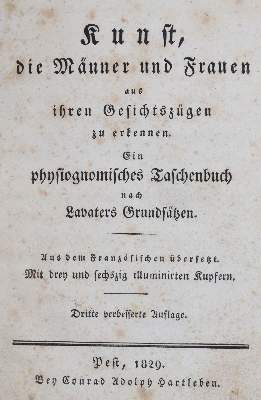 Bild Nr.4: 144-1031 Lavater,(J.K.).: (Literatur und illustrierte Bücher bis 19.Jahrhundert)
