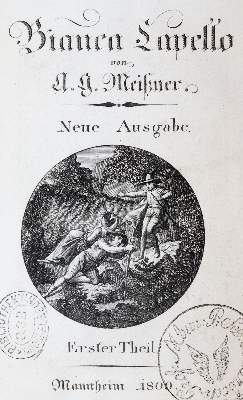 Bild Nr.1: 144-1041 Meißner,A.G.: (Literatur und illustrierte Bücher bis 19.Jahrhundert)