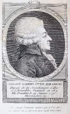 Bild Nr.2: 144-1043 Mirabeau,H.G.R.de.: (Literatur und illustrierte Bücher bis 19.Jahrhundert)