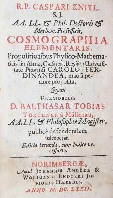 Bild Nr.4: 144-106 Knittel,C.: (Alte Drucke, Handschriften und Theologie)