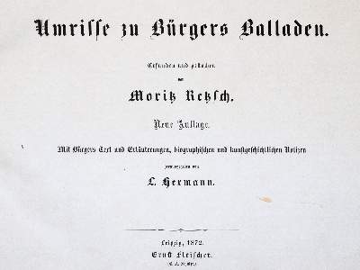 Bild Nr.1: 144-1062 Retzsch,M.: (Literatur und illustrierte Bücher bis 19.Jahrhundert)