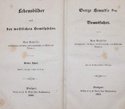 Bild Nr.1: 144-1075 Sealsfield,C. (d.i. C.M.Postl).: (Literatur und illustrierte Bücher bis 19.Jahrhundert)