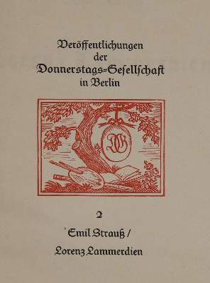 Bild Nr.2: 144-1079 Strauß,E.: (Literatur und illustrierte Bücher bis 19.Jahrhundert)