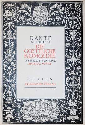 Bild Nr.1: 144-1100 Askanischer Verlag.: (Literatur und illustrierte Bücher 20.Jahrhundert - Alte Literatur in modernen Ausgaben)