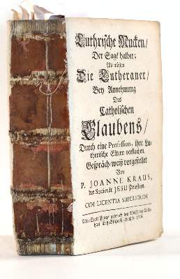 Bild Nr.5: 144-111 Kraus,J.: (Alte Drucke, Handschriften und Theologie)