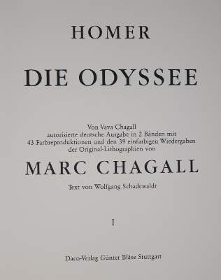 Bild Nr.1: 144-1122 Homer.: (Chagall)