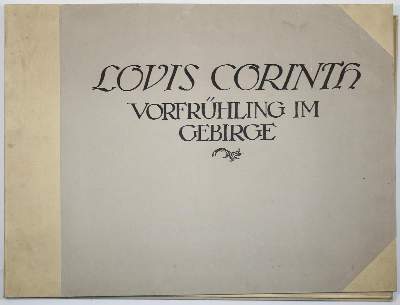Bild Nr.5: 144-1127 Corinth, L.: (Literatur und illustrierte Bücher 20.Jahrhundert - Alte Literatur in modernen Ausgaben)