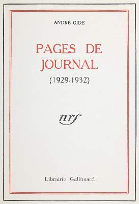 Bild Nr.1: 144-1156 Gide,A.: (Literatur und illustrierte Bücher 20.Jahrhundert - Alte Literatur in modernen Ausgaben)