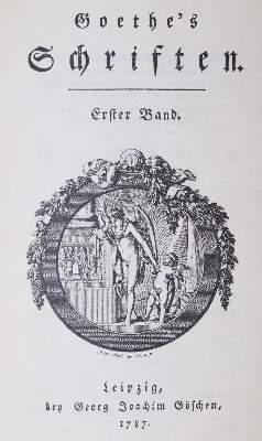 Bild Nr.2: 144-1163 Goethe,J.W.v.: (Literatur und illustrierte Bücher 20.Jahrhundert - Alte Literatur in modernen Ausgaben)
