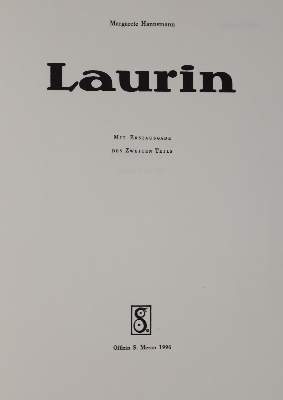 Bild Nr.2: 144-1176 Hannsmann,M.: (Literatur und illustrierte Bücher 20.Jahrhundert - Alte Literatur in modernen Ausgaben)
