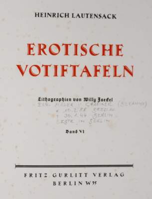 Bild Nr.1: 144-1191 Lautensack,H.: (Jaeckel)