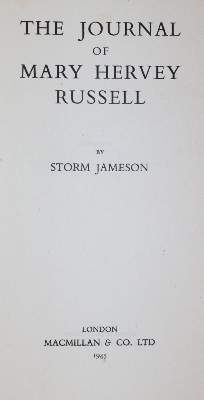 Bild Nr.1: 144-1192 Jameson,M.S.: (Literatur und illustrierte Bücher 20.Jahrhundert - Alte Literatur in modernen Ausgaben)