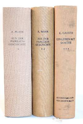 Bild Nr.2: 144-1214 Mann,A.: (Literatur und illustrierte Bücher 20.Jahrhundert - Alte Literatur in modernen Ausgaben)