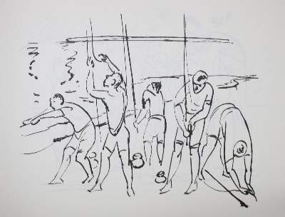 Bild Nr.4: 144-1237 Pechstein,M.: (Literatur und illustrierte Bücher 20.Jahrhundert - Alte Literatur in modernen Ausgaben)