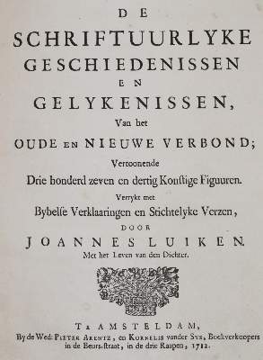 Bild Nr.6: 144-124 Luyken,J.: (Alte Drucke, Handschriften und Theologie)