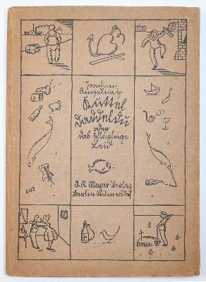 Bild Nr.1: 144-1262 Ringelnatz,J. (d. i. H. Bötticher).: (Literatur und illustrierte Bücher 20.Jahrhundert - Alte Literatur in modernen Ausgaben)