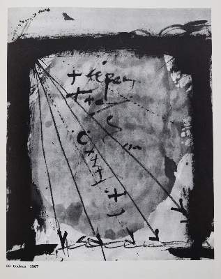 Bild Nr.2: 144-1285 Derriere le miroir.: (Tapies)