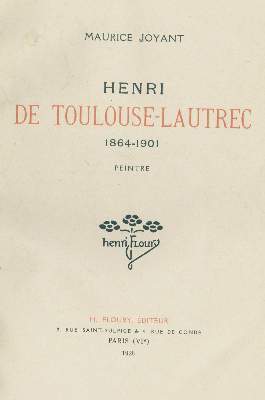 Bild Nr.1: 144-1288 Joyant,M.: (Toulouse-Lautrec)