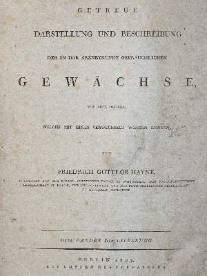 Bild Nr.1: 144-1313 Hayne,F.G.: (Botanik)
