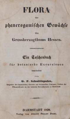 Bild Nr.1: 144-1328 Schnittspahn,G.F.: (Botanik)