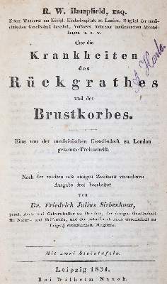 Bild Nr.1: 144-1340 Bampfield,R.W.: (Medizin)