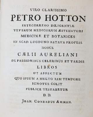 Bild Nr.31: 144-1351 Caelius Aurelianus.: (Medizin)