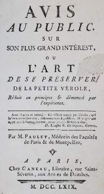 Bild Nr.1: 144-1411 Paulet,(J.-J.).: (Medizin)