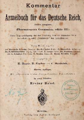 Bild Nr.1: 144-1414 Hager,H. u.a. (Hrsg.).: (Medizin, Pharmazie)