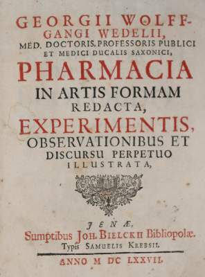 Bild Nr.1: 144-1417 Wedel,G.W.: (Medizin, Pharmazie)