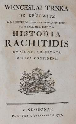 Bild Nr.1: 144-1422 Trnka de Krzowitz,W.: (Medizin, Rachitis)