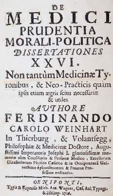 Bild Nr.1: 144-1439 Weinhart,C.F.: (Medizin)