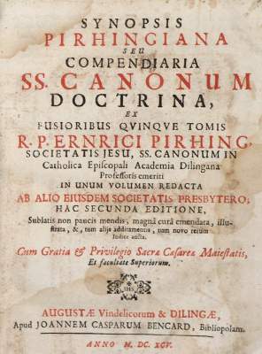 Bild Nr.1: 144-144 Pirhing,E.: (Alte Drucke, Handschriften und Theologie)