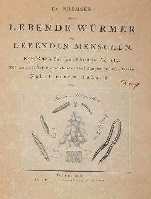Bild Nr.1: 144-1441 Bremser,(J.G.).: (Medizin, Würmer)