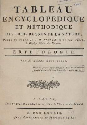 Bild Nr.1: 144-1446 Bonnaterre,(J.P.).: (Zoologie)