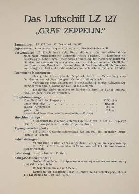 Bild Nr.1: 144-1488 LZ 127.: (Verschiedene Gebiete - Varia, Aeronautik, Zeppelin)