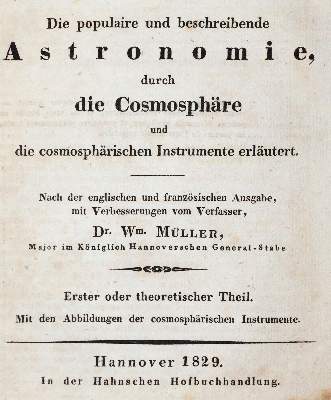 Bild Nr.1: 144-1498 Müller,W.: (Verschiedene Gebiete - Varia, Astronomie)