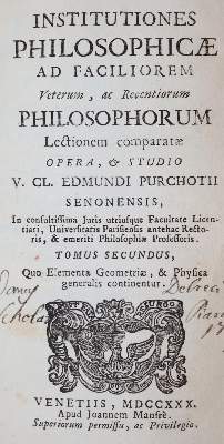 Bild Nr.1: 144-151 Pourchot,E.: (Alte Drucke, Handschriften und Theologie)